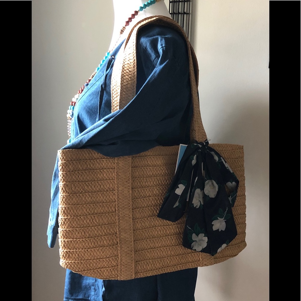 Draper James Straw Bag